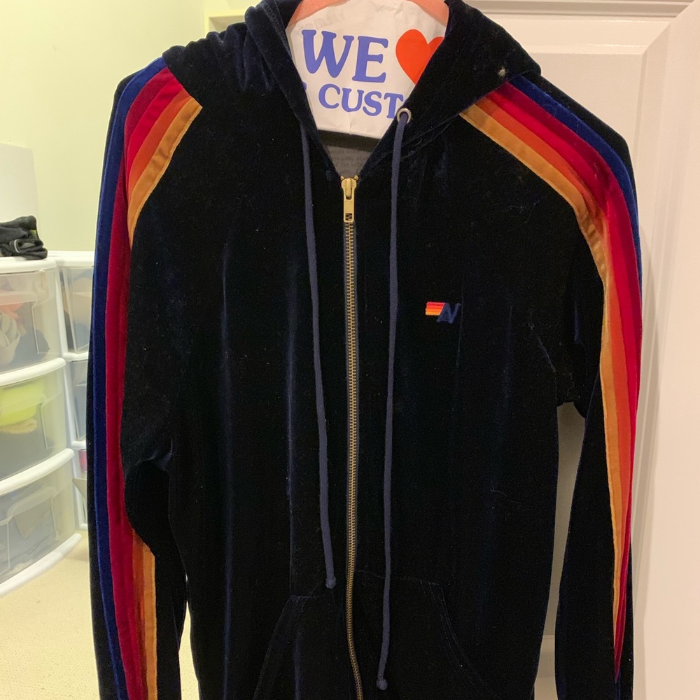 Velour Zip-up